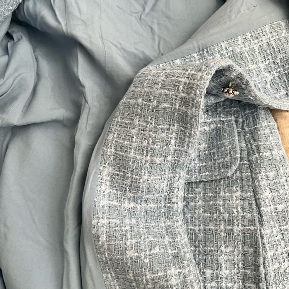 Maeve by Anthropology Sleeveless Tweed Blazer Mini Dress, size 8 & 10 - Picture 12 of 16